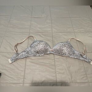 Victoria secret leopard print push up bra, 36DD, t-shirt bra wireless